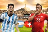 Kết quả tỉ số trận đấu Argentina – Thụy Sĩ World Cup 2014: 1-0